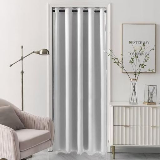 唐土工房間仕切りカーテン断熱防寒のれんおしゃれ遮光暖簾230cm丈幅120cmアコーディオンカーテン間仕切..