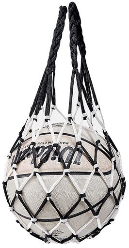 簡易ボールバッグバスケットボールサッカーバレーボール収納ボールネット網袋厚くする(黒と白) 簡易ボールバッグバスケットボールサッカーバレーボール収納ボールネット網袋厚くする(黒と白)