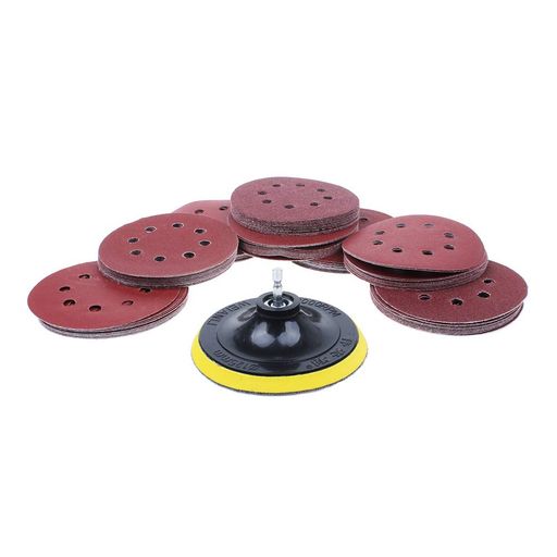 AUTOTOOLHOMEǥڡѡޥåɥڡѡݷ125mm8긦ѥåM10ϻѼ(60#/80#/120#/180...