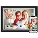 FRAMEO11インチスマートWIFIデジタルフォトフレーム1920X1280FHDIPSLCDタッチスクリーン、自動回転、64GBストレージ、サポートSDカード&USBドライブ、どこからでもFRAMEOアプリを介して瞬時に瞬間…