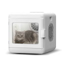 ベストアンサーペットドライヤードライルームドライハウスペットドライルーム犬猫自動ペット乾燥箱急速乾燥ケース静音オールシーズンお手入れ簡単ハンズフリードライヤーボ...