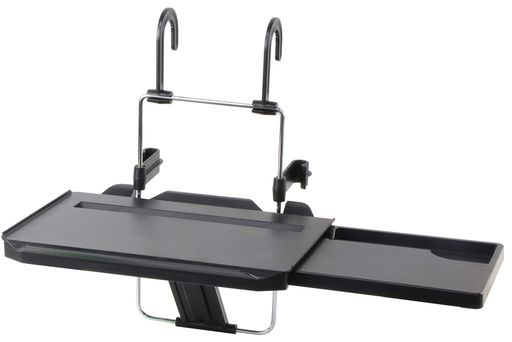 Sutekus車載用テーブル車中食ノートパソコン用テーブルマウス使える引き出し付車用簡易テーブルカーテーブル折りたたみサイドテーブル付きABS素材丈夫耐用角度と高さ調整可能ハンドル…