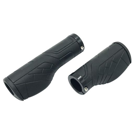 ロックオンタイプグリップ 左右セット(ロング/ショート) 対応サイズ:φ22.2 エンドキャップ2個付属 商品のカラーはディスプレイの種類等により、実物と異なって見える場合がございます