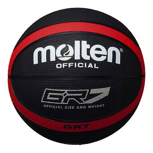 モルテン(MOLTEN)バスケットボールGR7BGR7-KRブラックxレッド7号