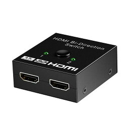 EONO(イオーノ) - HDMI 切替器 4K HDMI 分配器セレクター 1入力2出力/2入力1出力 双方向 HDCP 2.2 手動 切り替えPC PS4 DVDプレーヤー HDTV対応