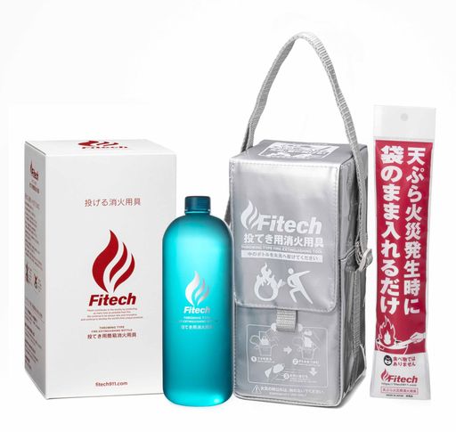 商品サイズ(約):幅7x奥行7x高さ20cm 重量:約727g(消火剤質量:約702g) 材質:水(浸潤剤等入り) 適応火災:A火災(紙・木)、B火災(石油類)、C火災(電気) 使用温度範囲:-20°C~+40°C