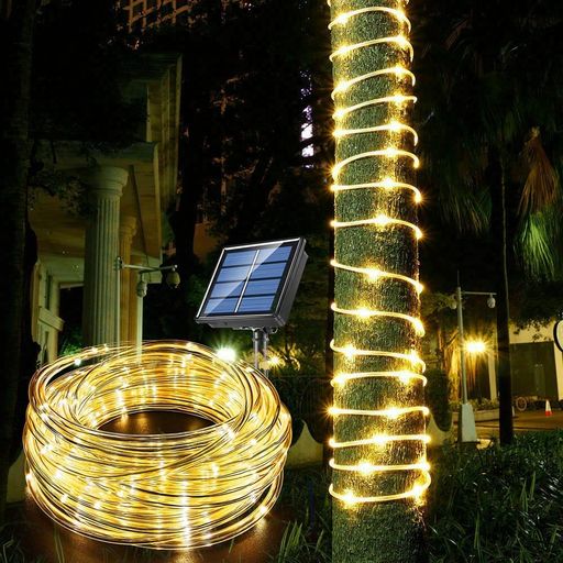 クリスマス イルミネーション 屋外 ソーラー 200LED 22M ソーラーライト 防水 つらら 8モード 自動点灯 消灯 ツリー 飾り 電飾ライト クリスマス飾り 取付簡単