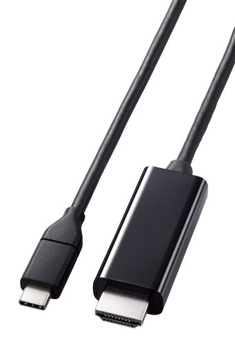 ���쥳��USBTypeC-HDMI�Ѵ������֥�2m���餫4K2K(3840x2160/60Hz)�ޥ���ǥ����ץ쥤���ߥ顼����б���iPhone/Google
