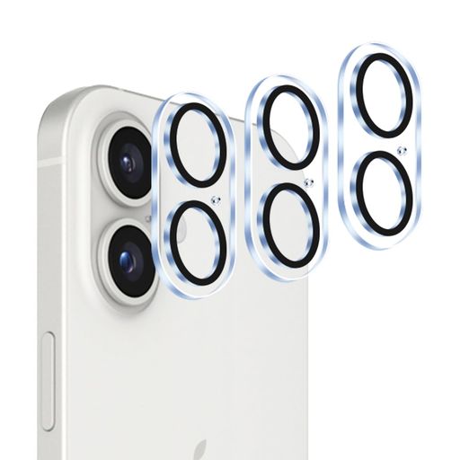 Wigsii対応iPhone16用カメラフィルム【3枚-日本AGC旭硝子素材製】iPhone16カメラ保護フィルム硬度9H耐衝撃耐スクラッチ透過率高指紋防止撥水撥油アイフォン16対応レンズ保護フィルム