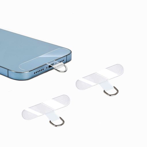 [FamGift]ストラップホルダースマホ透明落下防止首掛け斜めがけ肩掛け首かけショルダーネックストラップ肩かけ携帯ストラップi-phone、androidスマホアクセサリ薄型一体成形着脱簡単断裂を…