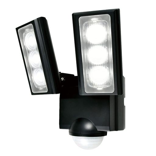 エルパ(ELPA)乾電池式センサーライト2灯(白色LED/防水仕様)屋外センサーライト足元(ESL-312DC)