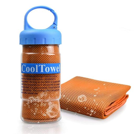 クールタオル RLANA 【2019夏モデル 熱中症対策に!】冷却タオル 速乾 冷感タオル ひんやりタオル 冷感竹繊維 速乾タオル 日焼け防止 抗菌 防臭 スポーツタオル 運動会/スポーツ/ビーチ/水泳/ヨガ/ジム/登山 アウトドア 炎天下作業 猛暑対策