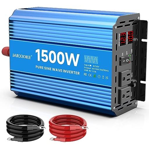 JARXIOKEС12V100V1500WDC12VAC100VѴִֽ3000WACϥ󥻥x2USBݡ...