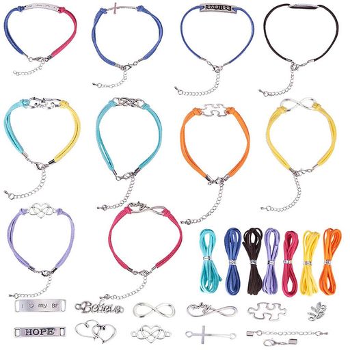 SUNNYCLUE7色7Mレザースエード革紐コード革ひもネックレス紐スエードひもブレスレット合金コネクター蝶ハートスエード紐レザー紐皮紐コード皮ひもチョーカー紐スエードコードレザーブレ…