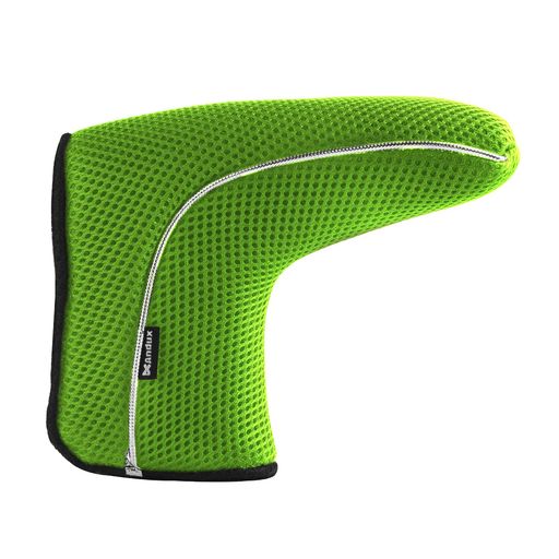 AnduxゴルフパターカバーピンタイプメッシュブレードパターヘッドカバーMT/TG15(グリーン)