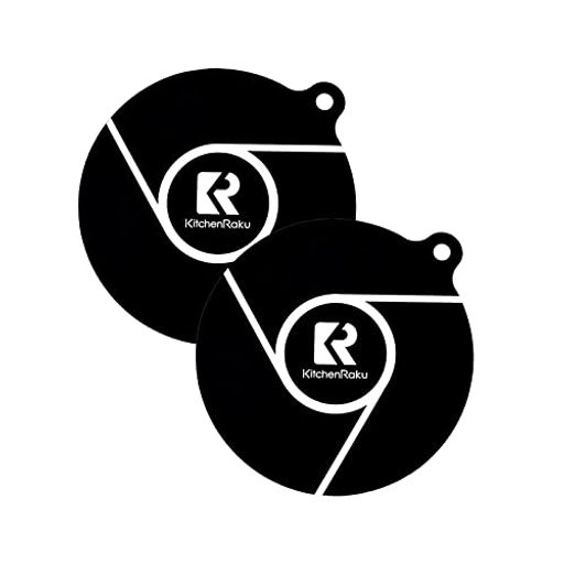 樂天商城 - KRKITCHENRAKUihマットihクッキングヒーターマット滑り止めストーブ傷防止保護焼け焦げ防止電磁調理器用シリコンマット断熱パッド水洗い可汚れ防止(ブラック20cm)