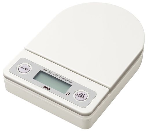 ひょう量:3000g 最小表示:微量モード 0.1g単位で計量(0.5~100g) 最小表示:標準モード 1g単位で計量(2~3000g) 精度:微量モード プラスマイナス5g(0.5~100g) 精度:標準モード プラスマイナス2g(2~750g) / プラスマイナス3g(750~1500g) / プラスマイナス5g(1500~3000g)