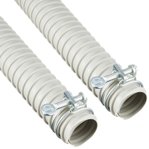 付属品:ホースバンド(カクダイ品番:5354-30)2個付 ホース内径32ミリ、長さ1m 材質:PVC