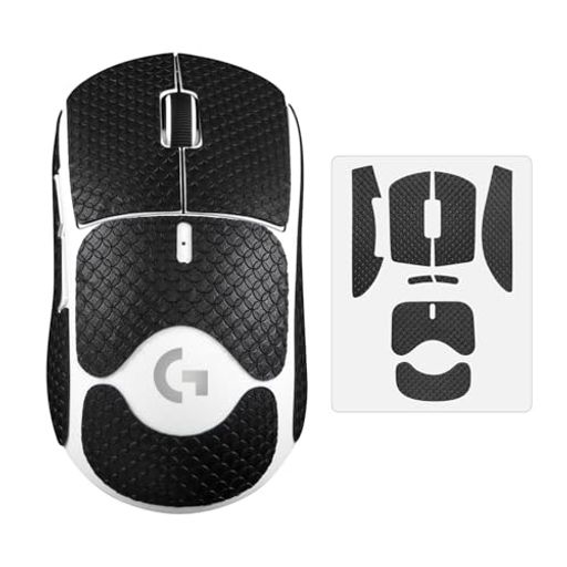 Trackball - IMMOENUCマウスグリップテープはLogicoolGPROXSUPERLIGHT2cに適合します滑り止めグリップテープマウスアンチスリップテープカット済(黒)