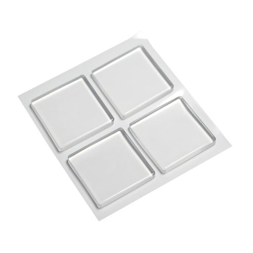 樂天商城 - ALLVD静音ゲルマット【40x40x12mm透明4枚】高級多目的型静音防音防振騒音対策防災振動吸収マット防音パッド衝撃振動吸収防音性能耐震防災