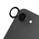RHINOSHIELD(ライノシールド)iPhone16e対応9H強化ガラス製カメラ保護フィルム|耐衝撃性耐傷性透明度飛散防止防霧-ブラック|詳細画像