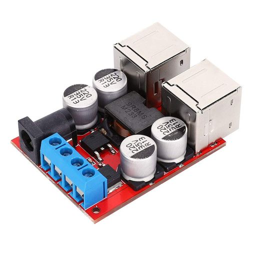 【4チャンネル同時充電可能】DC-DC降圧電源モジュールは、4チャンネルの独立した専用充電管理ICを使用し、複数の携帯電話の充電要件を効率的にサポートします。 この設計により、モジュールは複数のデバイスを同時に充電することができ、各デバイスを安定的かつ効率的に充電することができます。 【充電認識IC】DC-DC降圧パワー・モジュールの充電認識ICは、アップルおよびアンドロイドの全製品に対応しています。 アップルデバイスであろうとアンドロイドデバイスであろうと、モジュールは正確に識別し、充電パラメータを調整して、最高の充電効果と充電速度を提供することができます。 【急速充電】このモジュールは、2Aの電流で4チャンネルのUSBの同時充電をサポートし、大電流の急速充電が可能です。 各チャンネルは最大2Aの電流出力が可能で、複数のデバイスを同時に急速充電することができ、合計出力電流は最大8Aで大電流充電の需要に対応します。 【MOS逆接続保護】入力はMOS逆接続保護を採用し、効果的に変換効率を向上させ、エネルギー損失を低減します。