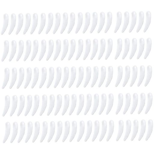 使い捨てスパチュラ化粧品用クリームスパチュメイク用スパチュラミニ化粧品スプーン化粧品スプーンスキンケアツール自宅用旅行用品(100個入り)