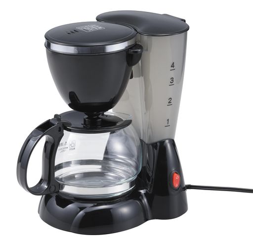 丸山ラテラッテコーヒーメーカー4カップLA-CC4ブラック1~4杯ドリップ式