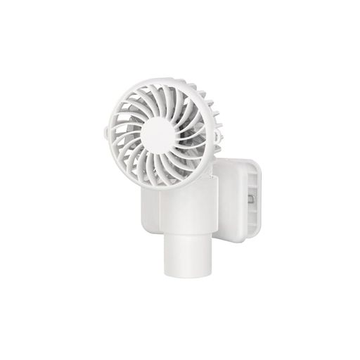 GINTRON ハンディファン クリップ 日傘 携帯 扇風機 大風量 静音 118g超軽量 ハンディ 扇風機 クリップ/卓上/手持ち/首掛け対応 小型 風量3段階調整 Type-C急速充電 ミニファン 持ち運びに便利