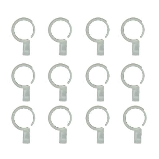 【パッケージ仕様】12個入りセット、直径約29mm-34mmの物干し竿に合います。 【高品質】高強度のアクリルプラスチックからできており、透明で、直径29-36 mmの円管棒に適しています。高低温に耐えて、軽量で、長持ちし、デザインも良く、柔軟性も良く、コンパクトです。 【防風固定】ハンガーキャッチは物干し竿に装着してハンガーを固定され、ハンガーの横滑りや、ズレを抑えられるので、天気や季節を問わず、服がよりよい乾かすことができます。星(塗り潰し)強風の時、洗濯物が落ちたり、片方に寄ってしまうことが防止することも可能です。また、外出する時にも、もっと安心して服を乾かすことができます。 【取り付け簡単】欠けたところついているので、取り付け、取り外しがワンタッチでできます。靭性がとても強くて、取り付ける時壊れる心配しません。 【間隔設置】厚めのあるコード、ジャケット、綿服、セーターなど服は大きな間隔を設置して、服の隅々まで日に当てられて、干し終える時間を短くします。間隔を固定したので、服が集まって細菌繁殖での臭みなども防止できます。