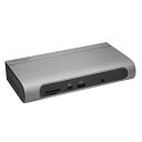 KensingtonケンジントンSD5600TThunderbolt3&USB-Cデュアル4KハイブリッドドッキングステーションUSB-Ax6、HDMIx2、DPx2、MicroSDx1、SDx