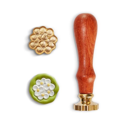 シーリングスタンプ花シーリングワックススタンプ交換真鍮立体ワックスシールスタンプアンティークレトロ招待状結婚式手紙封書封筒手帳レター祝い記念日告白飾り封蝋ハンド...