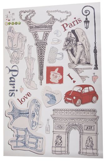 �p�[�������E�H�[���X�e�b�J�[ParisAY-9104N-8152
