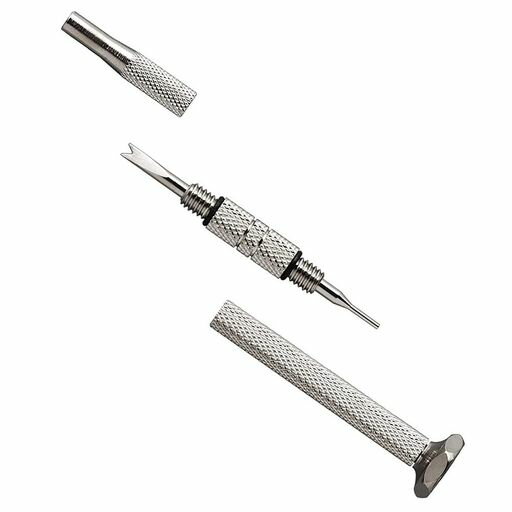 刃先:Y型・ピン型 ピン径:直径0.8mm 材質:刃先/クローム・モリブデン・バナジウム鋼、本体/真鍮