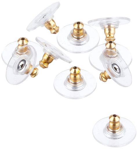 日本紐釦貿易(NipponChuko)円盤キャッチゴールドφ11mm10個KE108-Gアクセサリーアクセサリー材料円盤キ..