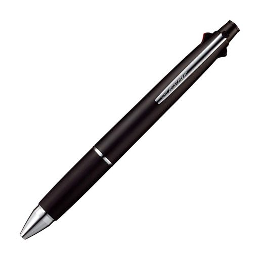 【ジェットストリーム】クセになるなめらかな書き味/超・低摩擦 ジェットストリームインク搭載! 【商品詳細】くっきりと濃い描線。優れた速乾性/新機構でインクの直流&amp;逆流を防止 【機構】ノック式 【軸仕上】先軸:真鍮+メッキ、ラバーグリップ付き/後軸:ABS樹脂+塗装/クリップ:鋼材 【インク色】黒・赤・青・緑 【ボール径】0.38mm 【替芯】SXR-80-38 【芯径】0.5mm 【シャープ消しゴム】S 【サイズ】軸径Φ13.7x厚さ18.5x全長148.8mm/重量23.6g