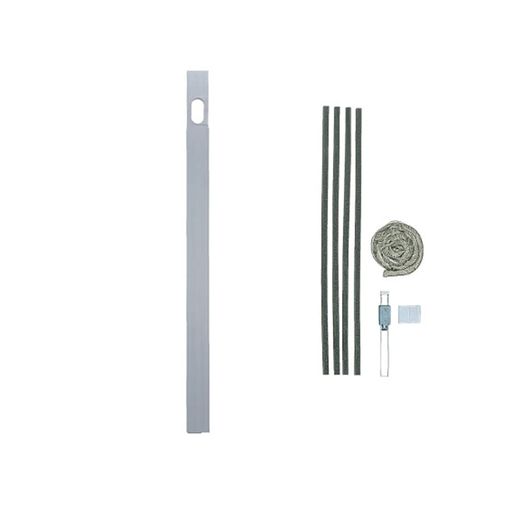 Rakuten - 日晴金属 エアコン配管用 アルミ窓パネル シルバー 1280~2240mm C-MP22-S