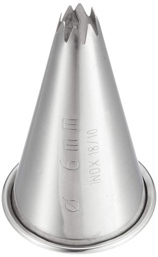 サーモハウザー口金星型8切61525#0ステンレス中国WKTM705