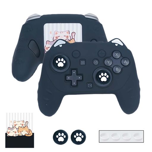 【Switch 2 Pro専用に設計】このSwitch 2 Proコントローラ専用に設計されたシリカゲル保護ケースは、精確な穴開け技術を採用し、設備の細部に完璧にフィットし、ボタン、インタフェース及びレバー領域の柔軟な応答を確保する。 【シリカゲル材質】Switch 2 pro保護カバーは高弾性シリカゲル材質を採用してコントローラを緊密に包み、効果的に滑り止めと振動を防ぎ、ゲーム中に安定して移動せず、より快適で安全な操作体験をもたらす。激しい対戦でも長時間握っても、優れた保護と手触りを提供することができます。 【全面保護】このSwitch 2 Proの全方位保護部品には保護カバー、ロッカーキャップ、ロッカぼうじんリングが含まれており、コントローラに全面的な保護を提供しています。ワイピング、落下衝撃、ほこり侵入、汗腐食及び日常使用中の摩耗を効果的に防止し、設備の清潔と性能を全方位的に保護する。持続性保護により、Switch 2 Proコントローラの寿命が長くなります。 【簡単取り付け】このスイッチ 2用 プロコンシリコン保護ケースは、工具なしで簡単に取り付け・取り外しができるので、時間と労力を節約できます。
