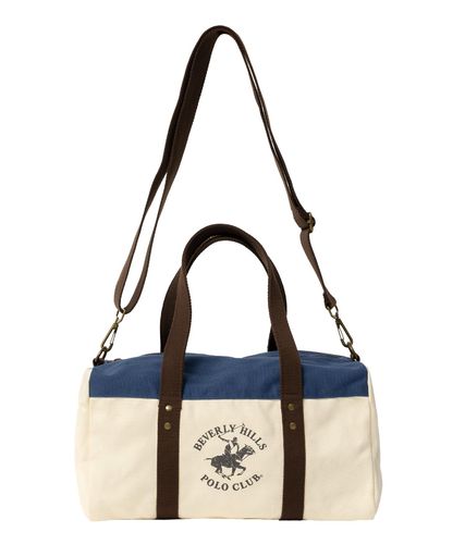 BEVERLY HILLS POLO CLUB ビバリーヒルズポロクラブ ブランド ロゴ ポニー プリント BHPC 2WAY ショルダーベルト取り外し可能 ショルダーバッグ トートバッグ 約10L bm3023