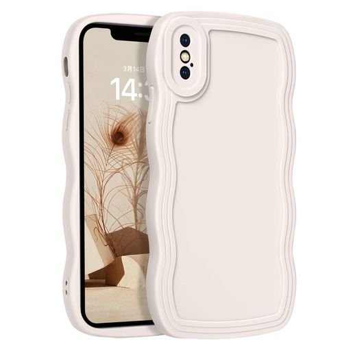GUAGUAiPhoneXSケースiPhoneXケース可愛い韓国おしゃれアイフォンX/XSカバーtpuウ...