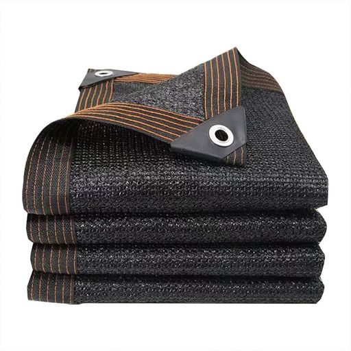 JIANLEI日よけシェード4M*4M遮光ネットブラック日除け止めネット農業用植物園芸用高密度の厚さのポリエ..