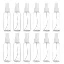 UaikeJieDuスプレーボトル12本セット詰替ボトル透明PET空容器霧吹き100ml