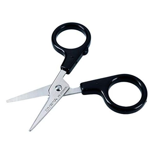 刃のギザギザが滑りやすいPEラインを逃さずカット。 切れ味が長持ちする超高硬度ステンレス鋼使用。 使いやすさと安全性を両立させたセミ先鋭刃。 コンパクトサイズ。 指に優しい厚肉樹脂ハンドル。