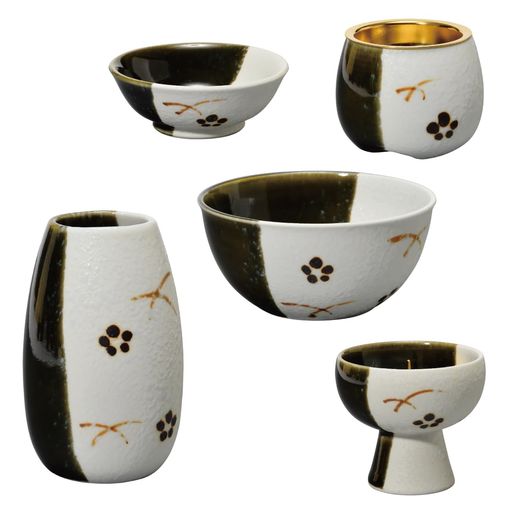 サンメニー和モダン仏具5点セット本格国産陶磁器日本製インテリアに馴染むおしゃれお花ろうそく線香お..