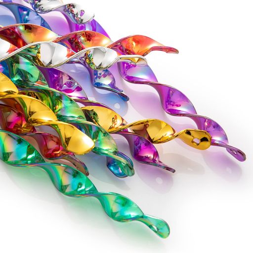 OFFO鳥よけ鳥避け棒鳥よけグッズシャインスパイラル鳩よけカラスよけからす撃退カラス対策鳥害対策駆除防鳥太陽光反射棒吊り下げ式スパイラル庭ガーデン用品とりよけハトカラスベラ…