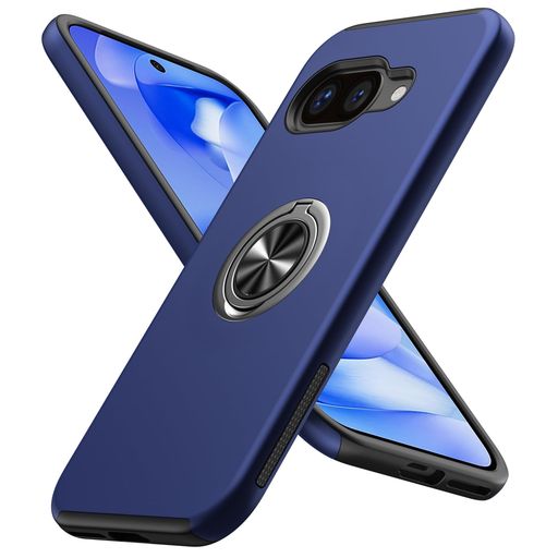 樂天商城 - TgaoleydGooglePixel9A用ケースリング付き耐衝撃tpuフルプロテクトデザインスマホケーススタンド機能全面保護擦り傷防止落下防止米軍MIL規格車載ホルダー対応取り出し易いグーグルピクセル9a…