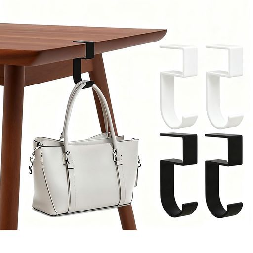 4個セットオフィス用品事務用品テーブルフックバッグハンガーカバン掛けオフィス用品戸棚下収納フック..