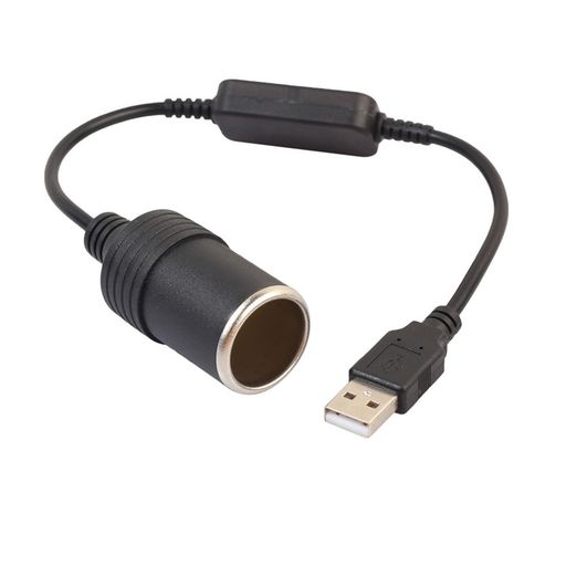 材質:PVC。カラー:ブラック。USB入力:5V、2A シガレットライター出力:12V、8W。数量:1個。 USBポートから12Vのシガレットライターソケットに電力を変換します。モバイル電源などのほかの電源で車のエレクトロニクスに簡単に電力を供給できて、雄プラグを車の電子機器に簡単に接続し、雌プラグをアプライアンスに接続するのは簡単になります。 プラグアンドプレイ。外観はシンプルで美しく、音量は小さく、旅行中に持ち運びに便利です。 熱を下げ、労働時間を長くなる。電源を電圧に変換して、変換後12Vの電圧に応じる電器が使用できます。 あなたのカードライブレコーダーの駐車監視機能を簡単に有効になります。 ご注意事項:この製品には内部にくぼみがないため、プラグの一方にスプリングロックがある場合、簡単に押し倒されて接触が不安定になる可能性があります。その場合、プラスチックテープで固定しない限り、正常に接続できない可能性があります。さらに、8W以上の電力を持つ機器は使用しないでください。