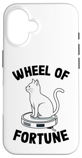樂天商城 - WheelOfFortuneCatジョークロボット掃除機猫スマホケースiPhone16用